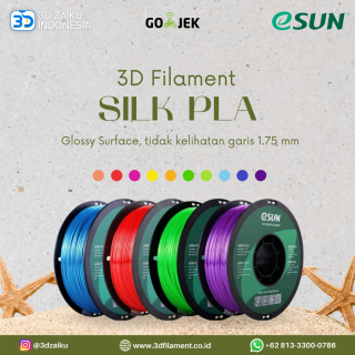 eSUN 3D Filament Terbaru Silk PLA 1.75 mm - CLEARANCE STOCK